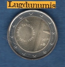 2 euro Commémo Finlande 2014 Ilmari Tapiovaara SUP SPL Finland
