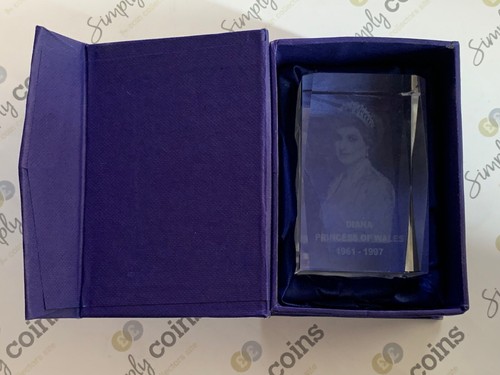 Presse papiers verre - en, de