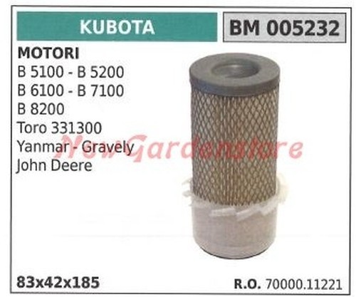 Filtre air kubota moteur - air,