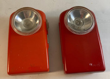 Lot de 2 WONDER PIGMA Mini Lampe de Poche 4,5V 3R8 - Vintage 1970s
