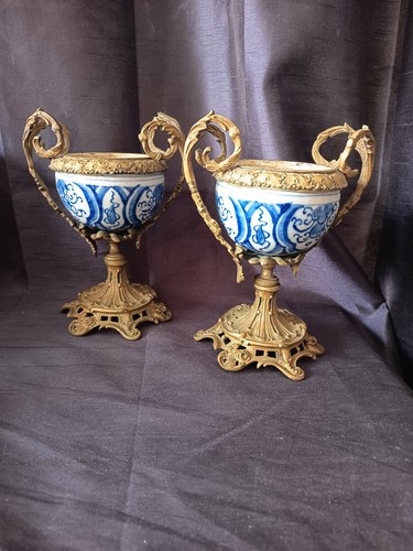 Ancienne paire cassolettes - de,