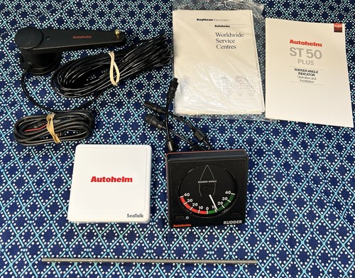 Autohelm st50 rudder - st50, angle