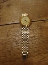 Montre pour femme Louis Pion, bracelet acier doré