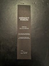 Carte Parfumée - Perfume Card . C. Dior - Midnight Poison