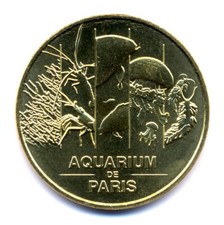 75016 Aquarium de Paris, Cinéaqua, Animaux marins, 2025, Monnaie de Paris