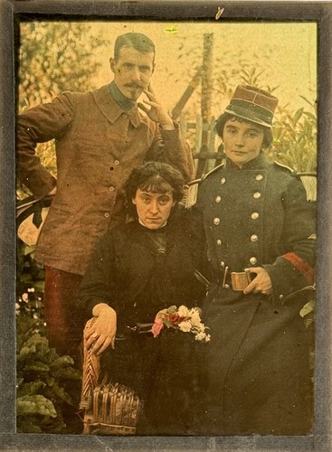 Autochrome portrait de - "portrait,