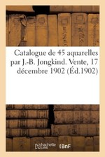 Catalogue de 45 Aquarelles Par