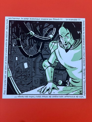 Jacobs serigraphie carte - jacobs, de