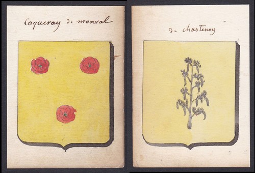 19e siècle cacqueray montval - cacqueray,