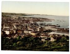 Italia, Kustenland, Trieste, Veduta Generale di Nordost vintage photochrom pho
