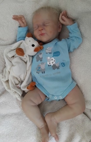 Joli bébé reborn - joli, reborn endormi