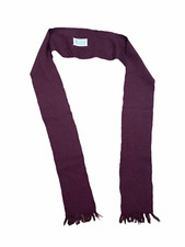 Martin Margiela Artisanal 0 10 Burgundy Wool Scarf 