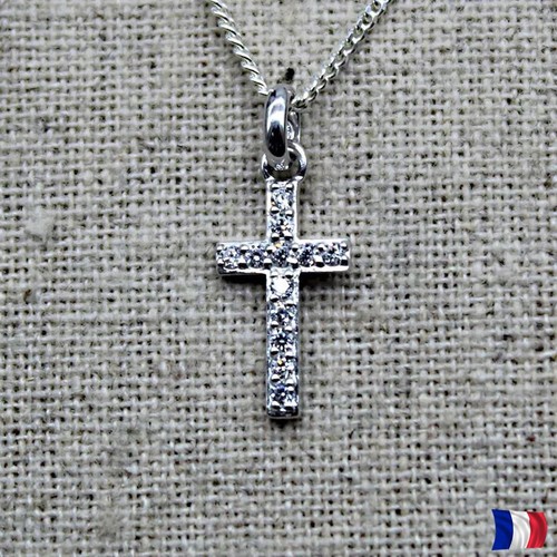 Petite croix argent 925 - croix,