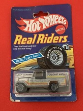 Jouet vintage Hot Wheels Real Riders Jeep Scrambler 4370 de 1983