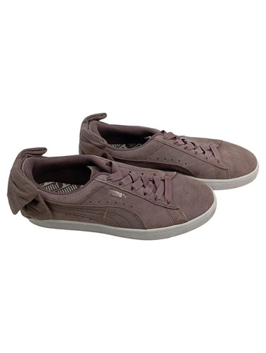 Puma suede bow baskets - suede,