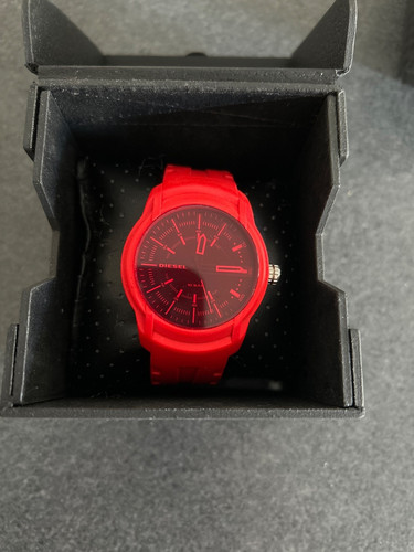 Montre diesel homme rouge - montre,