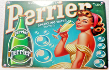 PLAQUE METAL Tôlée VINTAGE