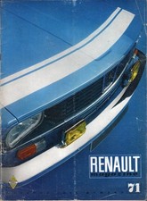 RENAULT MAGAZINE 71 1970