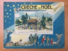 Crèche de Noël - Album de constructions - Imageries Réunies Jarville Nancy -1930