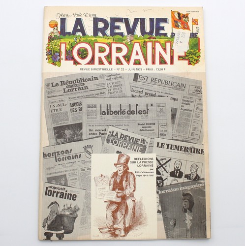 Revue lorraine populaire - revue,