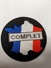 Patch Thermocollant Brodé Identitaire France Complet 8,5 Cm .......
