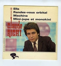 45 RPM EP CLAUDE RIGHI MINI JUPE ET MONOKINI
