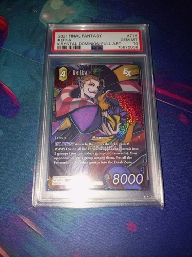 Carte final fantasy tcg - carte, 10