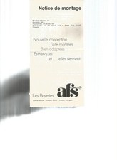 CATALOGUE PROSPECTUS - BAVETTES AFS - MERCO 280S - 404 - 504 - R4 - R5...
