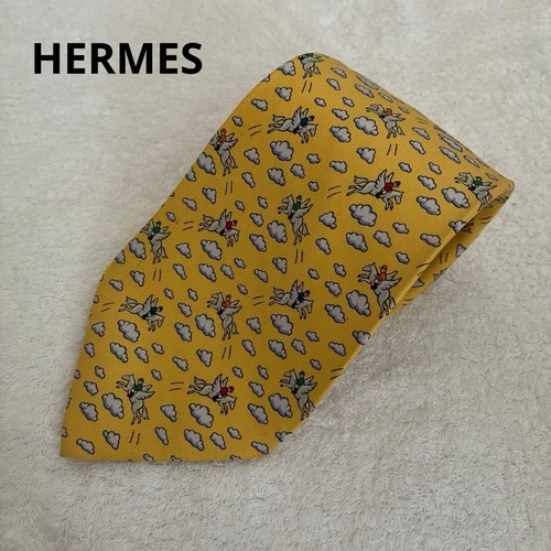 Cravate soie hermes - cravate, en