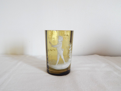 Ancien gobelet verre - ancien, de