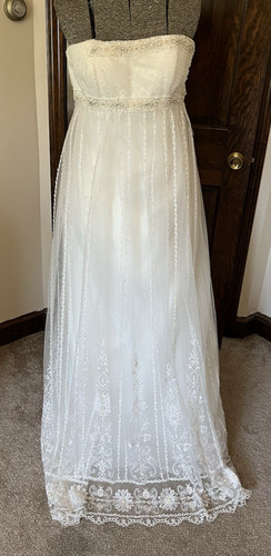 Pronovias off white empire - pronovias, off-white