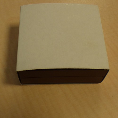 Empty box for coins capsule - box, in
