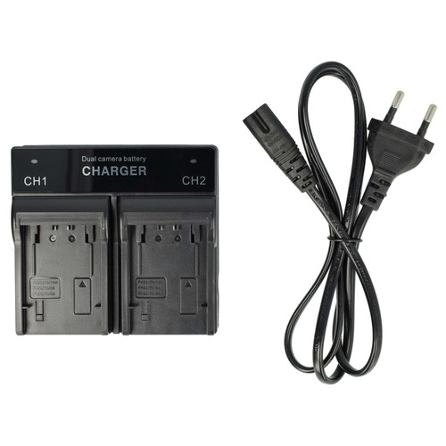 Chargeur double pour sony - chargeur,