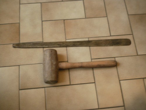 Outils anciens ardoisier - 2,