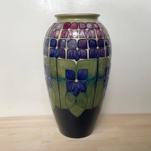 Vase fleurs moorcroft art - vase,
