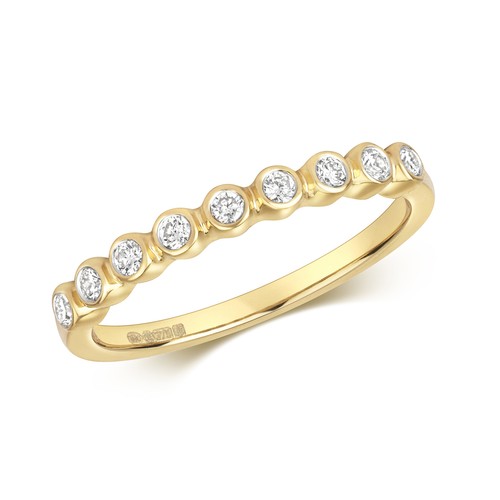 Bague femme jaune - femme, 9