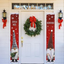 2 Bannières de Porte Noël