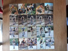 lot de 20 cartes coureurs