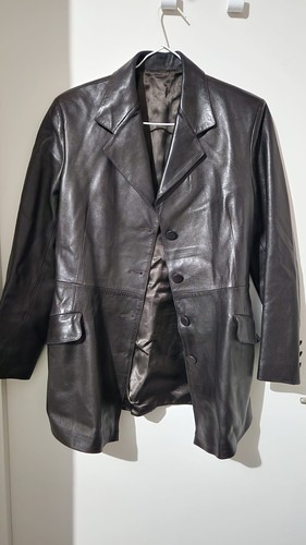 Veste cuir agneau - veste, mac