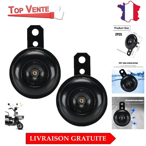 Klaxon moto universel - klaxon, 12v