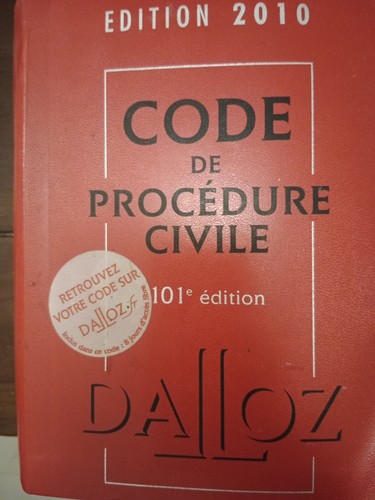 Code procédure civile 2010 - de,