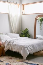 Délavé Coton Doux Solide Set