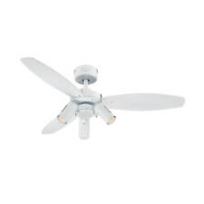 Lampe Ventilateur de plafond avec télécommande JET PLUS Blanc Erable 105 cm