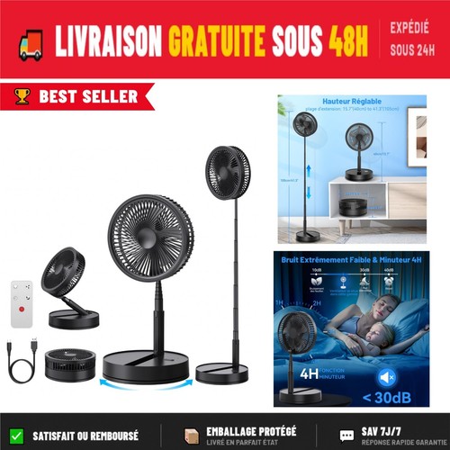 Ventilateur sur pied - sur,