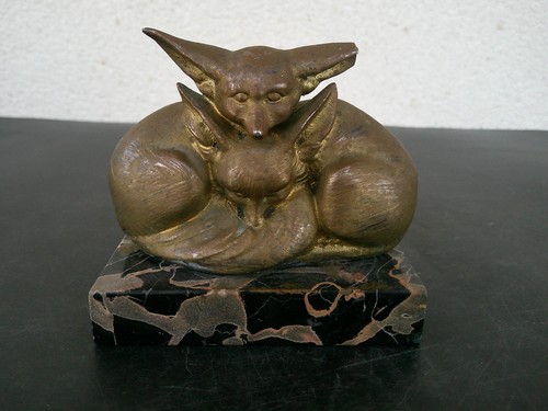 Sculpture regule art deco - en,