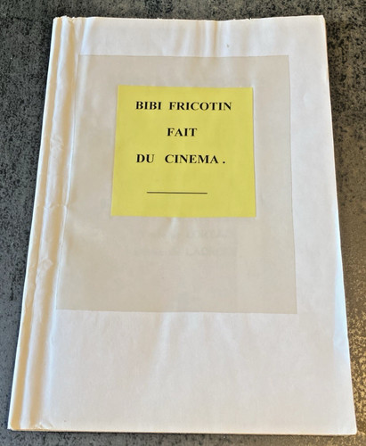 Bibi fricotin fait cinéma - bibi,