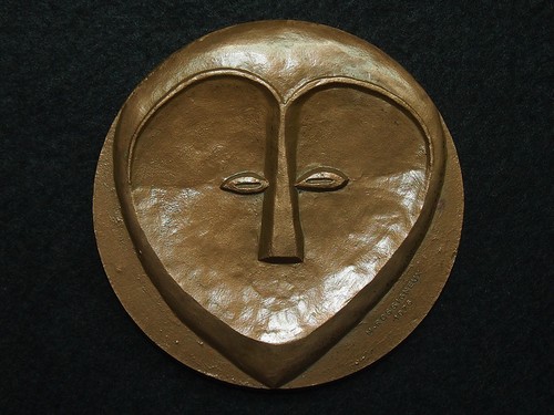 Medaille art bronze 68mm - art,