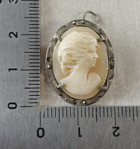 Ancien pendentif broche - ancien, /