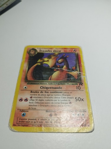 Dracaufeu obscur rare - dracaufeu,
