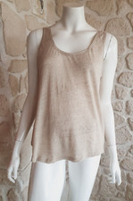 Débardeur beige neuf taille